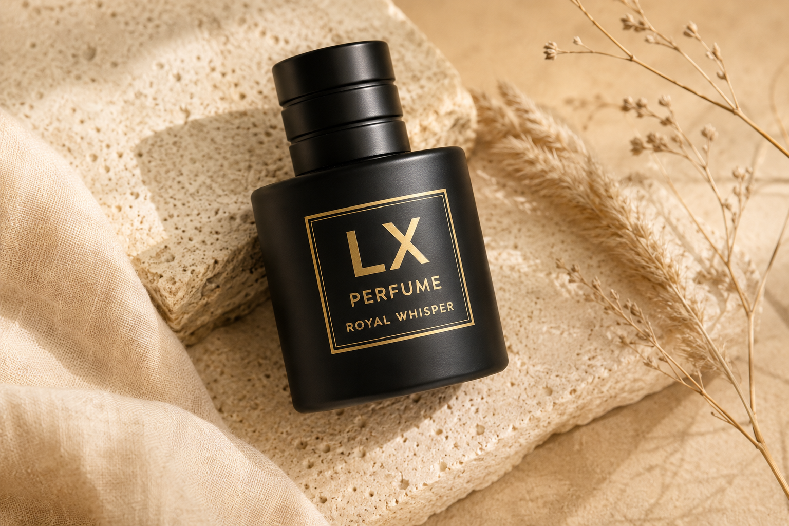 LXPERFUME premium fragrance bottle