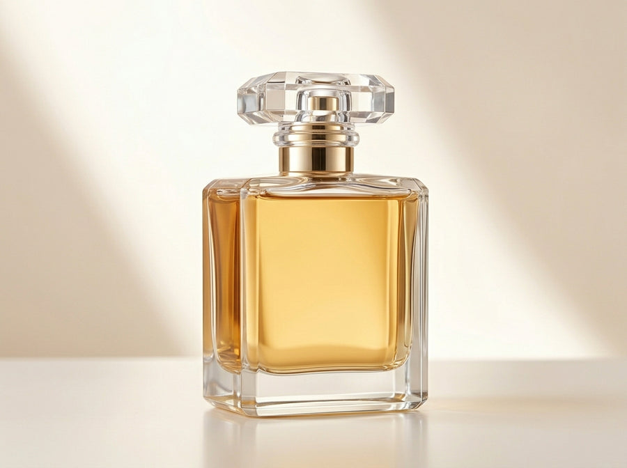 Designer fragrance bottle