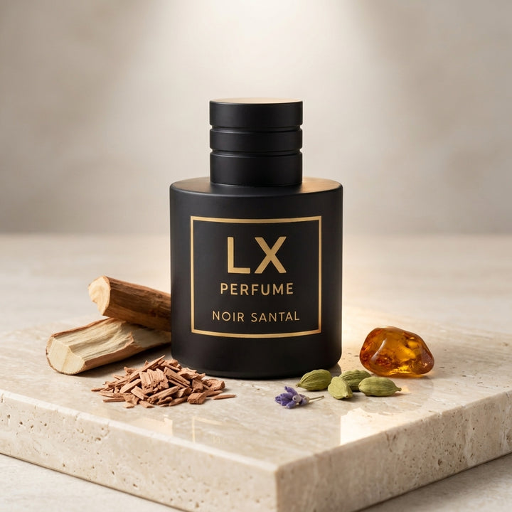 Noir Santal extrait de parfum, inspired by Le Labo's Santal 33